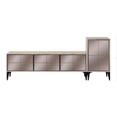 Sideboard TV-stand RTV Lowboard Wit Houten Tafel Meubels Woonkamer