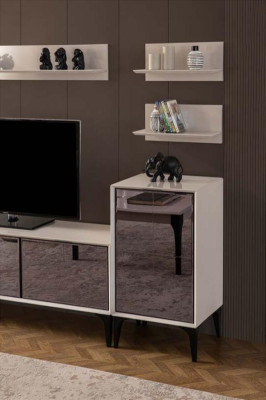 Sideboard TV-stand RTV Lowboard Wit Houten Tafel Meubels Woonkamer