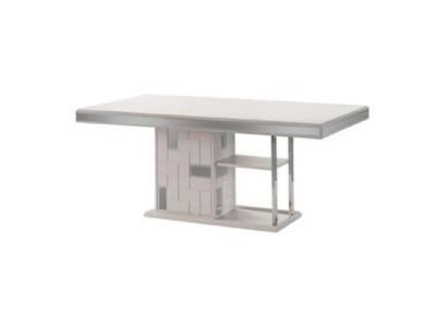 Luxe eettafel eettafel tafel eetkamer meubels eethoek hout wit