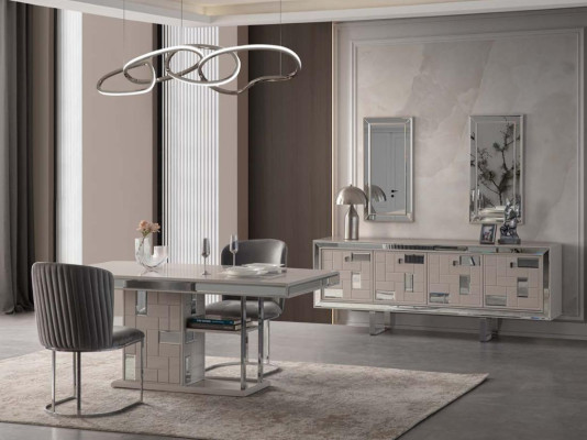 Luxe eettafel eettafel tafel eetkamer meubels eethoek hout wit
