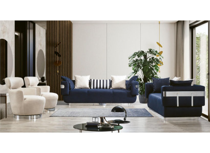 Sofasuite Bankstel Set Kussens Meubels 3+3+1+1 Zit Garnituur Bankstellen Bank