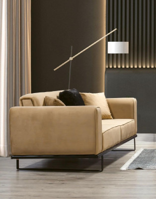 Sofa set Chesterfield 3+3+1+1 zits bank gestoffeerd meubel set