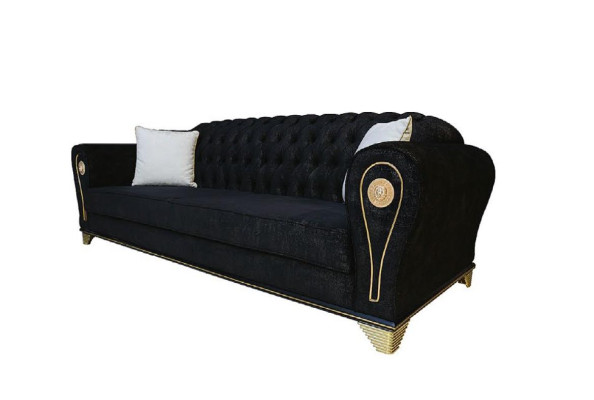 Luxe Chesterfield bankstel 3+3+1 bank bankstel meubelsets