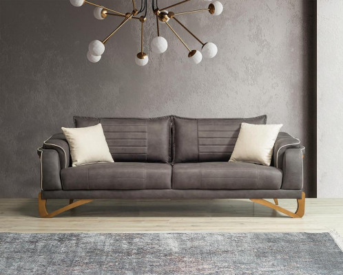 Sofa set bankstel set 3 + 3 + 1 + 1 zitplaatsen bekleding set meubels zitkussen 4 stuks