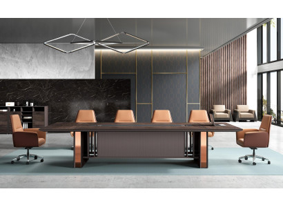 Kantoor kantoormeubelen Tafels Vergadering Conferentietafels Inrichting Tafel 360cm nieuw