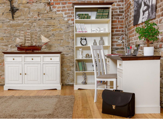 Schrijftafel Ontwerp Italië Stijl Meubels Klassiek Luxe Kantoor Tafel Stoel Landhuis