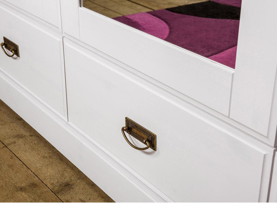 Kledingkast landelijke stijl kast kledingkasten houten meubels wit plank