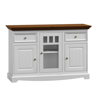 Kast Hout Kasten Woonkamer Dressoir Vitrine Klassieke commode Commodes