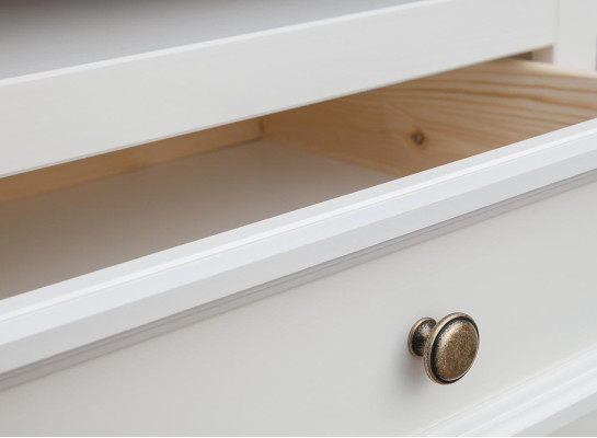 Console tafel Echt hout Massief meubilair Make-up bureau Kaptafel