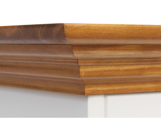 Landhuis nachtkastjes tafels consoles tafels houten ladekast bijzettafel klassiek