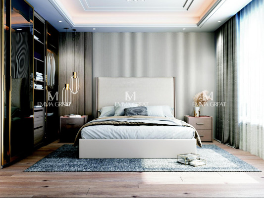 Tweepersoonsbed Bed Huwelijksbed Design Luxe Luxe Gestoffeerd Bed Designbed Leder