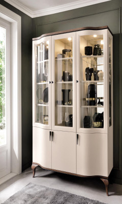 Kasten Vitrine Vitrines Hout Kostbare Luxe Glas Kast Hout Plank