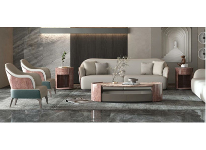 Salontafel luxe design salontafel koffie bijzettafels woonkamer ronde tafel