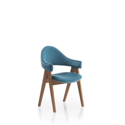 Luxe fauteuil set 8x stoelgroep zit leunstoelen set massief hout