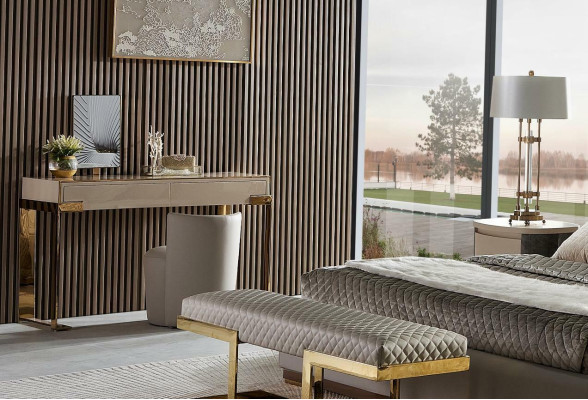 Zitting Kussen Bank Kussen Zitbank Textiel Stof Hout Stijl Ontwerper Nieuw Krukje