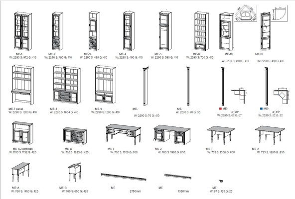 Hoekkast Inbouw Aanbouw Wandkasten Designmeubels