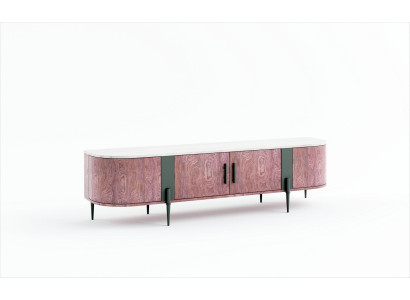 Designer tv-meubel dressoir ladekast lage plankenkast kast woonkamer rek