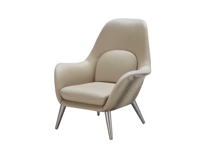Luxe fauteuil ontwerper stoel gestoffeerde bank lounge club meubels televisie lederen bankstel