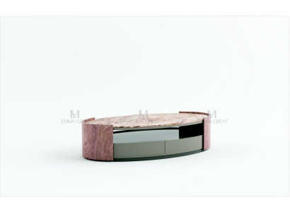 Designer Ovale Salontafel Woonkamertafel Koffietafel Bank Tafel Bijzettafel Marmer.
