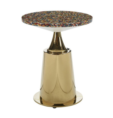 Bijzettafel Woonkamertafel Goud Luxe Modern Hout Ontwerp Tafels Meubels Luxe