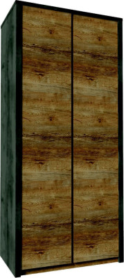 Slaapkamer kasten houten meubelen kast landelijk kledingkast design bruin