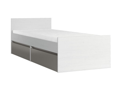 Jongerenbed kinderbed Kids Design Modern Kinderkamer Bed 90 cm Bedlade Nieuw