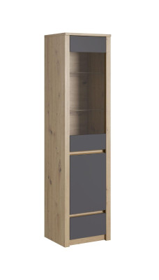 Vitrine kasten houten planken kasten woonkamer vitrine kast commode glazen plank nieuw!