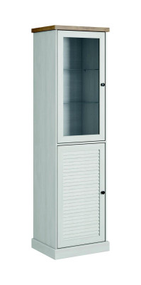 Meubel vitrinekasten kast dressoir plank hout vitrine kast dressoir glazen kast