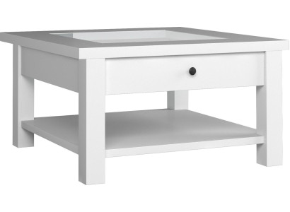 Houten salontafels van massief hout voor de woonkamer 93x93cm massieve tafels