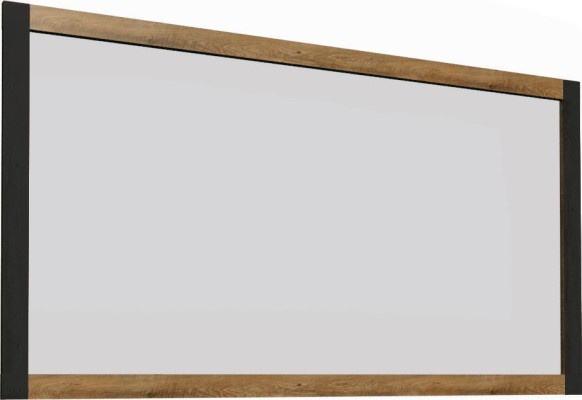 Klassieke ontwerper Echte houten lijst XXL spiegel 123x4 Spiegelmodel Montana