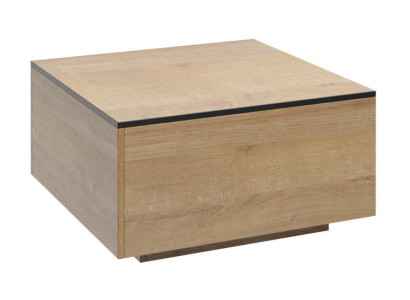 Bijzettafel salontafel Echt hout Inrichting Meubels Eiken 80x80cm Nieuw Tafels