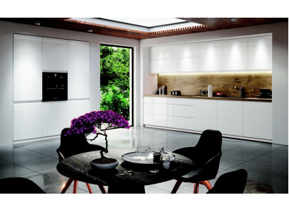 Keukenblok Hangkasten Complete keuken Design Keukens Houten meubels Inrichting