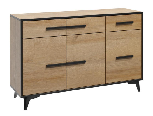 Ontwerp commodes kast meubels hout luxe woonwand dressoir vitrine 2-delig Set