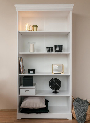 Klassieke planken woonkamerkasten Houten rekken Boekenkast Landelijke stijl