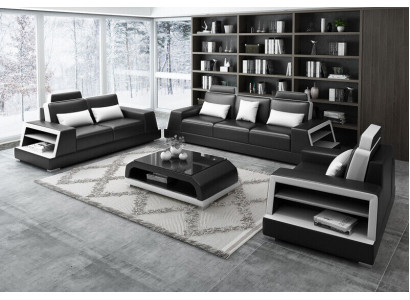 Bankstel Bankstel Kussen set Moderne bankstellen Kunstleer Decoratieve bankstel