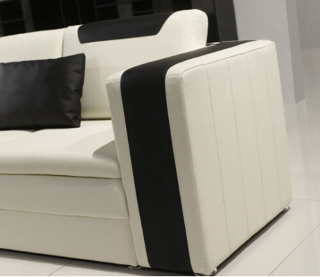 Ontwerper woonkamer hoekbank bank stoffering zit hoek Garnitzur