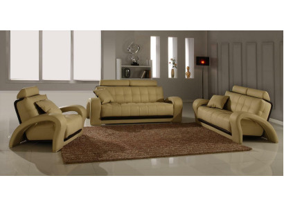 Leren bankstel woonlandschap 3+2 zits set modern design bankstel leerensemble
