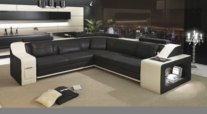 Hoekbank Sofa Bekleding Bank Woonlandschap L-vorm Bankstellen Sofas