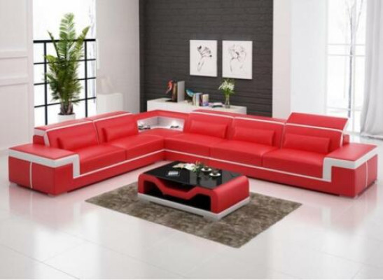 Designer Bank Bank Hoekbank Lederen Stoffen Bank Groep Woonlandschap Bekleding