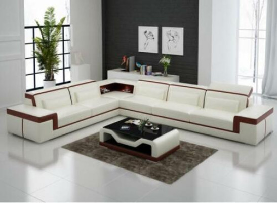 Designer Bank Bank Hoekbank Lederen Stoffen Bank Groep Woonlandschap Bekleding