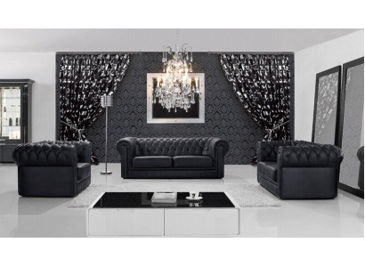 Ledersofa Bank Bank Bankstel Bankstel Ontwerp Moderne banken