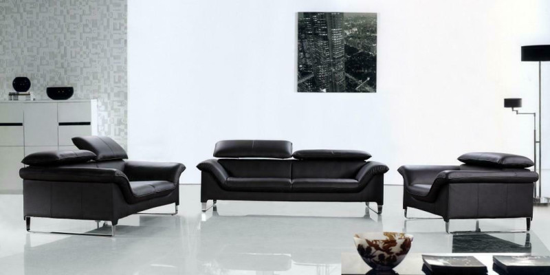 "Ontspannen bankstel 3+2+1 zits set Design banken gestoffeerd leer banken"