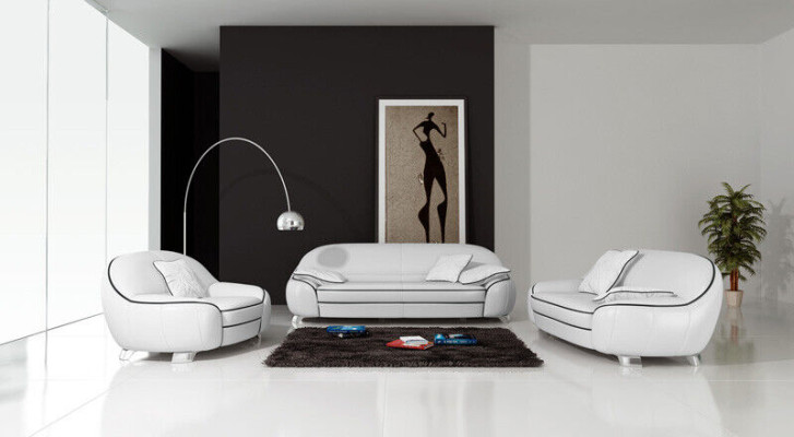 Bankstel 3+2+1 Gestoffeerde Designer Bankstellen Set Bank Bankstellen