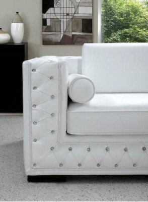 Bankstel 3+1+1 zits set Design bankstellen gestoffeerde banken leer Chesterfield