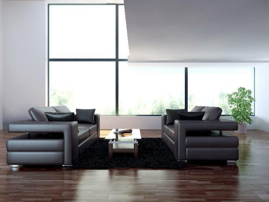 Compleet set bankstel 3+1+1 zits designer woonlandschap 3-delig