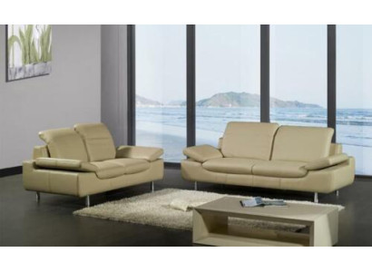 Sofa set Bank Bank Leren bank Zithoeksets Banken 3 1 Zitplaats