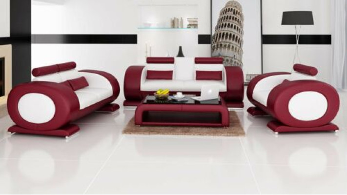 Sofaset Zitmeubelen Set Design Bankstellen Bekleding Bankstellen Leder 311 Zits Nieuw