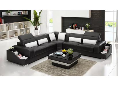 Leren bank hoekbank gestoffeerde bank bank woonlandschap bekleding hoekbank.  Leren bank hoekbank gestoffeerde bank bank woonlandschap bekleding hoekbank.