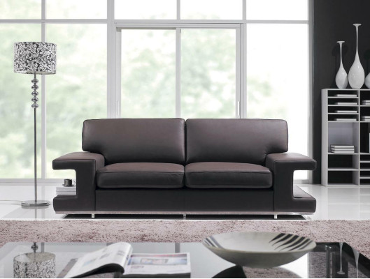 Bankstel 3-zits Gestoffeerde bankstellen Design Luxe Bank Leren Bankstellen