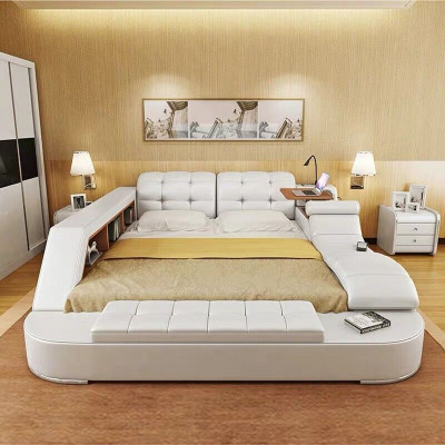 Bed Multifunction - Safe - Warm Lounge - USB - Sound Double Hotel   Bed Multifunction - Kluis - Warm Lounge - USB - Geluid Dubbel Hotel